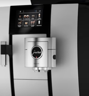 Jura Giga x3 Touchscreen und Auslauf