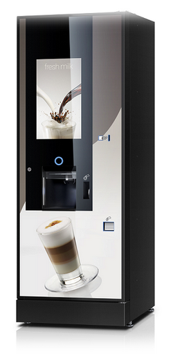 Luce Zero Fresh Milk mit Touchscreenauswahl.