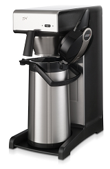 Kaffeemaschine Bonamat TH mit Pumkanne rechte Seitenansicht