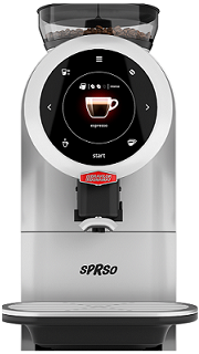 SPRSO Kaffeevollautomat für Büro zum Mieten.